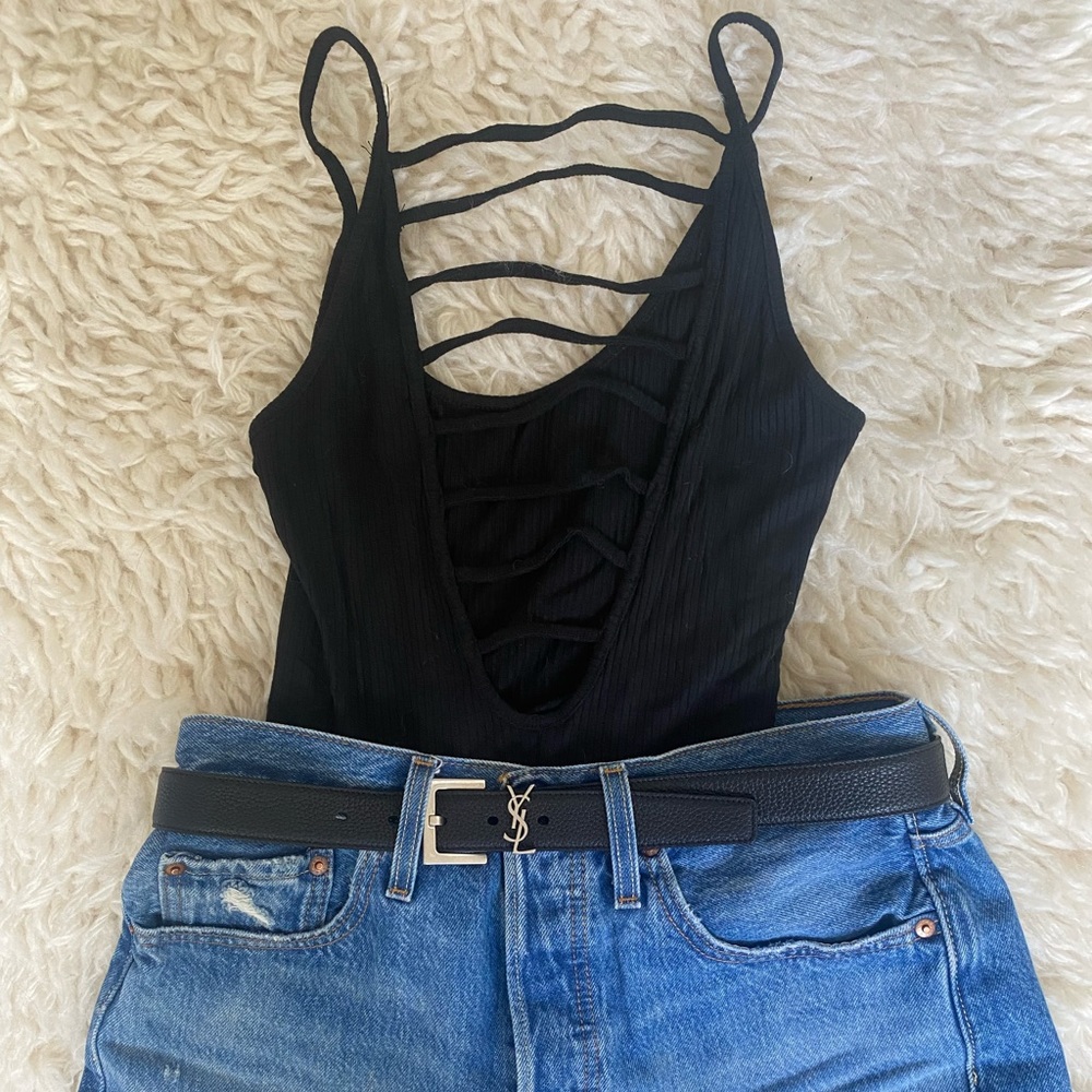 Emma & Sam Black bodysuit